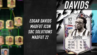 EDGAR DAVIDS  ALL 17 SOLUTIONS  SBC SOLUTIONS Easiest Way Possible  MadFUT 22 [upl. by Alphonsine]