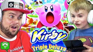 Kirby Triple Deluxe Part 1 with HobbyKidsGaming [upl. by Rustin185]