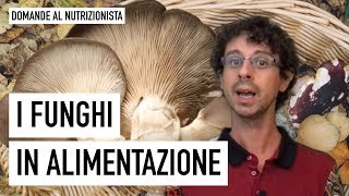 I funghi in alimentazione [upl. by Fuchs]