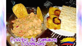 Cómo Hacer El Mejor Ceviche de Camarón [upl. by Fasta767]