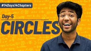 Day 5 CIRCLES  Chapter Revision With Most Expected Questions  Shobhit Nirwan [upl. by Vina]