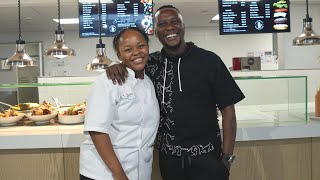 Mo Flava hosts a Thobeka at the Primedia staff restaurant [upl. by Edouard720]