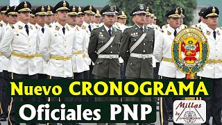 NUEVO Cronograma PNP 👮‍♂️ Admisión EO2023 [upl. by Nnylecoj]