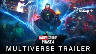 MCU Phase 4 20212024  MULTIVERSE TRAILER  Marvel Studios amp Disney [upl. by Enelyw]