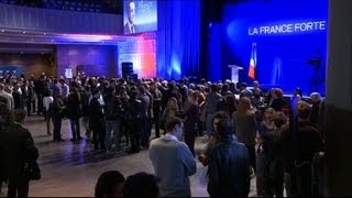 Tiède ambiance au QG de Nicolas Sarkozy [upl. by Enilrek]