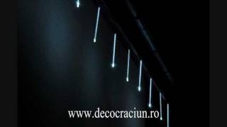 Turturi luminosi cu led efect ninsoare pentru exterior DecoCraciun [upl. by Baal872]