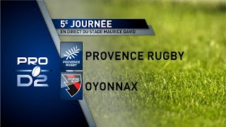 J5 PRO D2  OYONNAX vs PROVENCE  Le match en bref [upl. by Kippar]