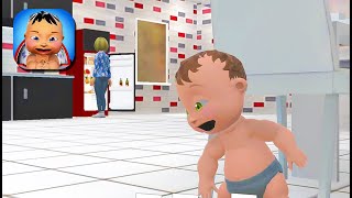 Virtual Baby Simulator  Junior Baby Care Game 4  Chapter 1 All Levels [upl. by Holtz]