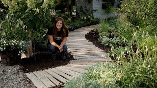 Pallet Walkway EASY DIY PROJECT  Garden Answer [upl. by Ellata]