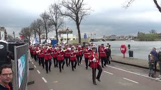 AMDG Kampen tijdens streetparade SailKampen op de IJsselkade [upl. by Jorgensen]