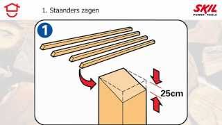 Stappenplan hoe maak je een haardhout opslag [upl. by Ermina]