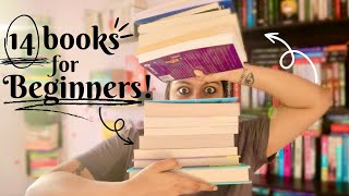 14 MUST READ BOOKS for BEGINNERS  7 Fiction books  7 NonFiction books  Anchal Rani [upl. by Enelrae154]