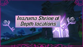 6 Shrine of Depth Location  Inazuma Genshin Impact [upl. by Asined959]