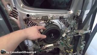 Passengers door sound deadening [upl. by Naryb]