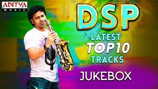 DSP Latest Top 10 Telugu Tracks  Jukebox [upl. by Carrel905]