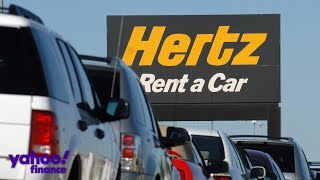 Hertz stock jumps on earnings beat announces 2 billion program [upl. by Pampuch]