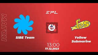 LIVE SIBE Team vs Yellow Submarine   EPL Season 13  20 October 2023 [upl. by Dekeles]