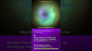 httpsbitly3RDIzXp Guided Pathworking Meditation to Archangel Raziel Watch the full video [upl. by Carothers655]