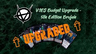 Budget Upgrade  Giveaway  5th Edition Brujah  Vampire the Eternal Struggle VtES [upl. by Enyar]