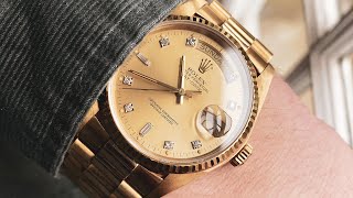 1981 Rolex DayDate 18038 Unpolished [upl. by Byrann89]