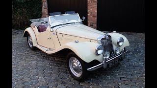 1954 MG TF [upl. by Ayenat754]