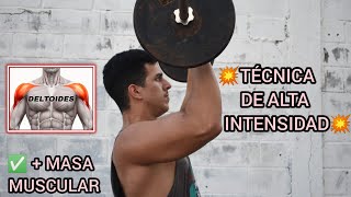 2024 Curiosa TÉCNICA AVANZADA Para Hipertrofia De Tus Hombros  Deltoides  Gana Más Masa Muscular [upl. by Sudnac79]