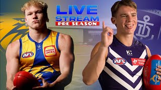 AFL 2024 Pre Season  West Coast Eagles V Fremantle Dockers  24th February 2024 [upl. by Conni]