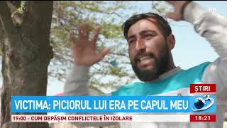 Tânărul din Bolintin bătut de polițiști interviu exclusiv pentru Antena 3 [upl. by Schechter]