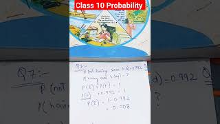 Probability Class 10 Ex 141 Question 7 youtubeshorts maths shorts [upl. by Adnertal]