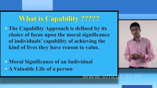 Amartya Sen’s  Capability Approach [upl. by Esor948]