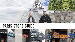 The 12 Best PARIS Sneaker amp Streetwear Shops [upl. by Lilllie]