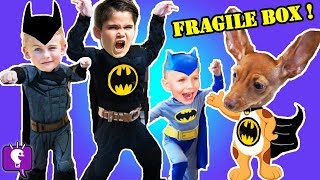 BATMAN ADVENTURE Imaginext Toys REVIEW and Play with HobbyKidsTV [upl. by Alimak]