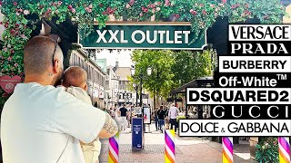 XXL DESIGNER OUTLET in Roermond mit Gucci Prada amp Co  Family Day 9 [upl. by Ahseka]