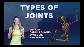 Types of Joints Synovial Fibrous Cartilaginous [upl. by Ainar]