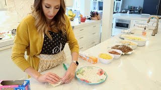 Watch SelfProclaimed Frugal Queen Jordan Page Make An Entire Month’s Worth of Breakfast in ONE … [upl. by Arahat]