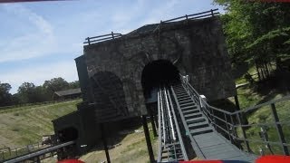 Verbolten wolves effecttheme Front Seat onride HD POV Busch Gardens Williamsburg [upl. by Saixela]