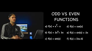 MHF4U Grade 12 Advanced Functions  Which Functions are Even or Odd [upl. by Ahseile664]