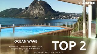 Abatec Wooden Pools  Top 5 bestselling wooden pools in Europe [upl. by Rowan]