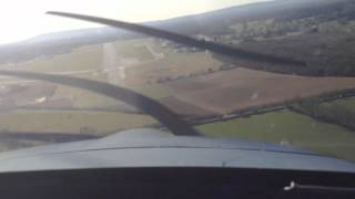 Landing at Dunsfold Airport EGTD United Kingdom [upl. by Siuqcram325]