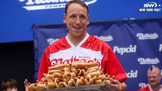 Why Joey Chestnut wont be in 2024 Nathan’s hot dog eating contest [upl. by Jamilla]