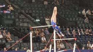 Lorette Charpy 🇫🇷  Uneven bars  Qualifications  Paris World Cup 2023 [upl. by Demitria]