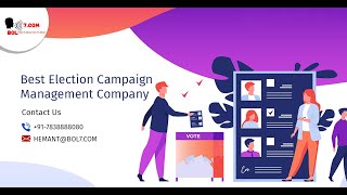 PoliticalElection Campaign Management Company In India [upl. by Emile997]