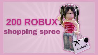 200 ROBUX SHOPPING SPREE [upl. by Notsuoh165]