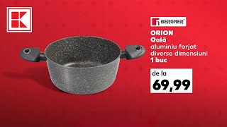 Oferta Kaufland din 14 august tigăi și oale [upl. by Hpesoj]