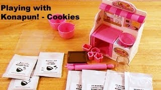 こなぷんクッキーキッチン Playing With Konapun  Cookies Kitchen  BANDAI [upl. by Rance]