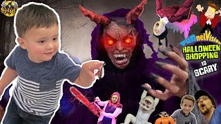 DAT BOY SHAWN DOE Family Fun FUNnel Family Halloween Shopping Vlog [upl. by Eneli]