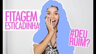 TESTANDO FITAGEM ESTICADINHA da Rayza  Por Jessica Melo [upl. by Duncan]