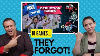 10 Deduction Games They Forgot [upl. by Adnanref617]