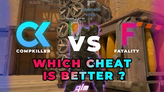 CompKillerNet vs FatalityWin  WHICH CHEAT IS BETTER   CS2 HvH 1v1 [upl. by Stephanus]