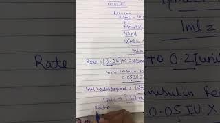 INSULIN INFUSION CALCULATION PART 1  HYPERGLYCEMIA  INSULIN IN NEONATES  NICU DRUGS [upl. by Tlaw]